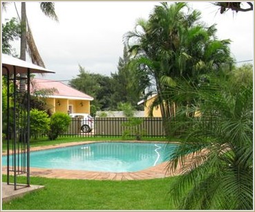 Pool at Mopani Bed & Breakfast